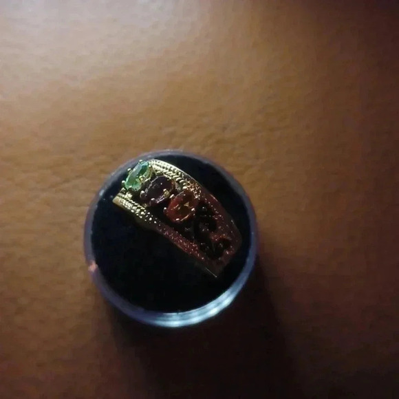 💙🌹Gold-plated Mother's ring. yellow - Picture 6 of 8